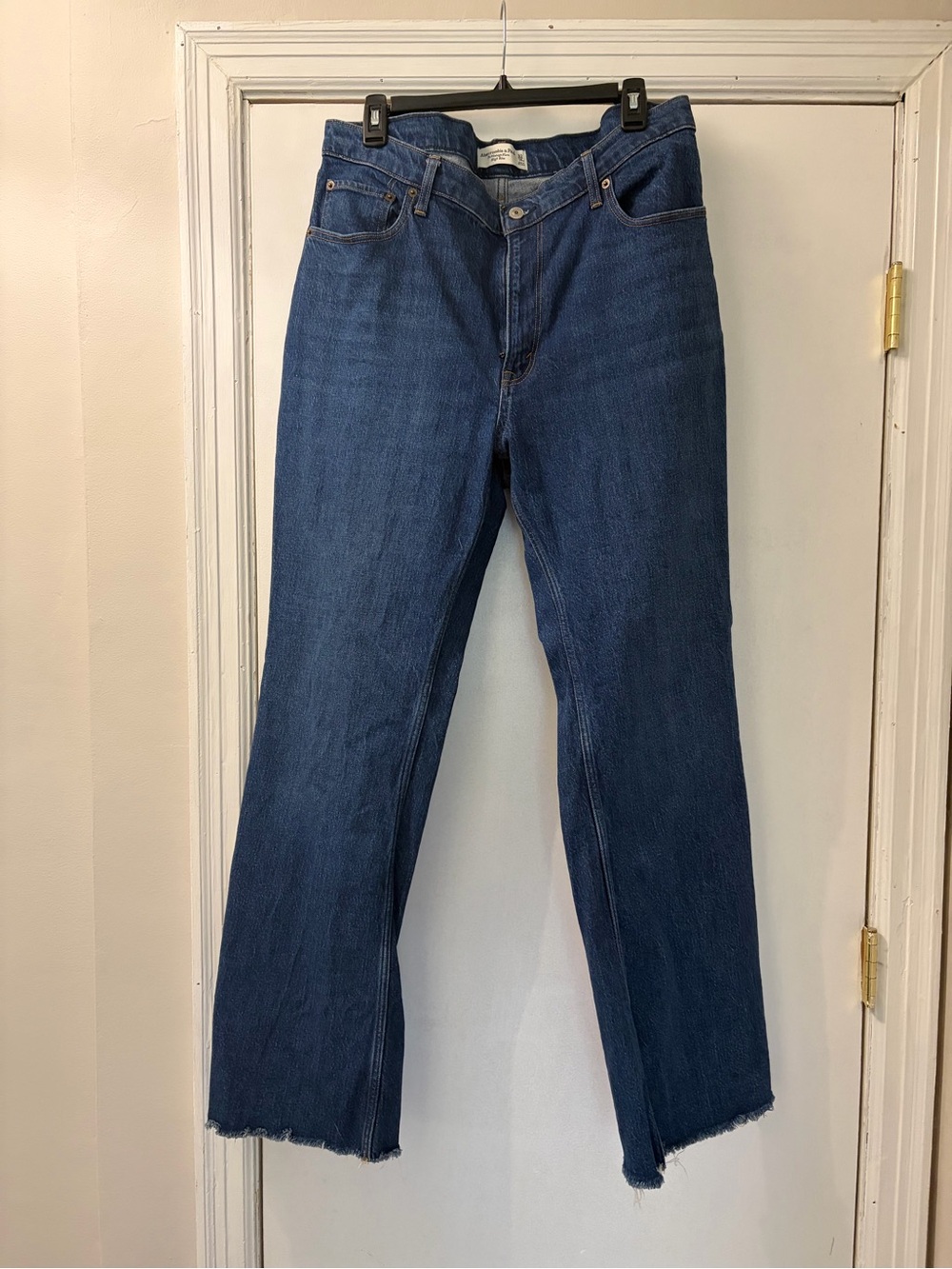 Abercrombie & Fitch Women's Vintage Flare High Rise Jeans